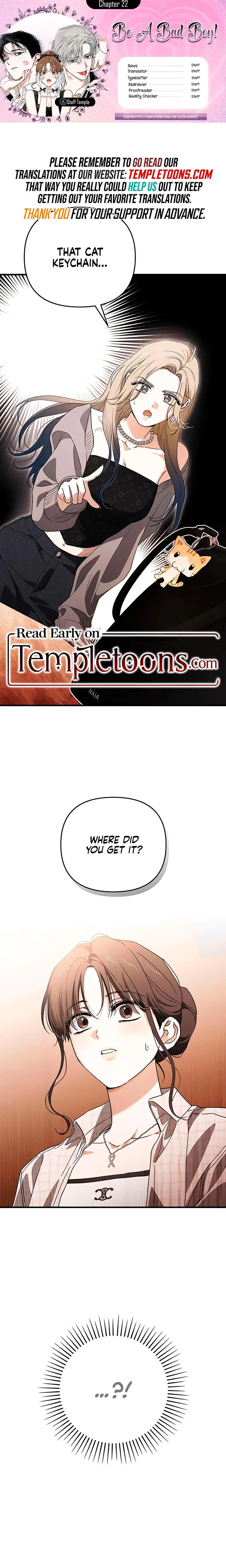 Be A Bad Boy Chapter 22 - Page 1
