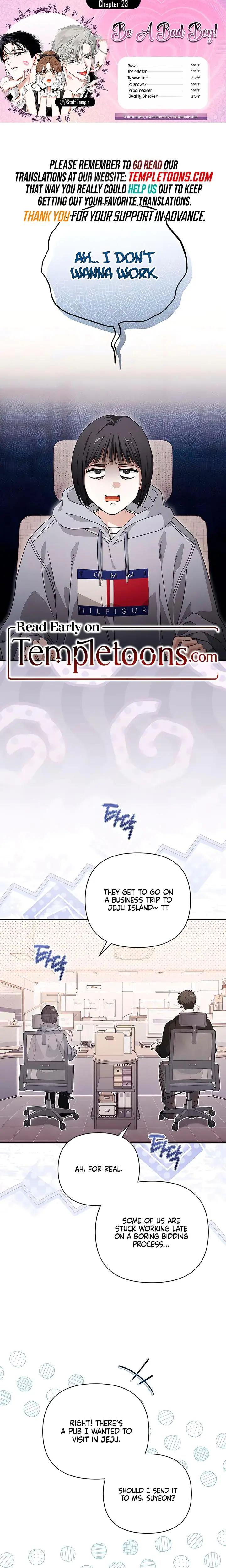 Be A Bad Boy Chapter 23 - Page 1