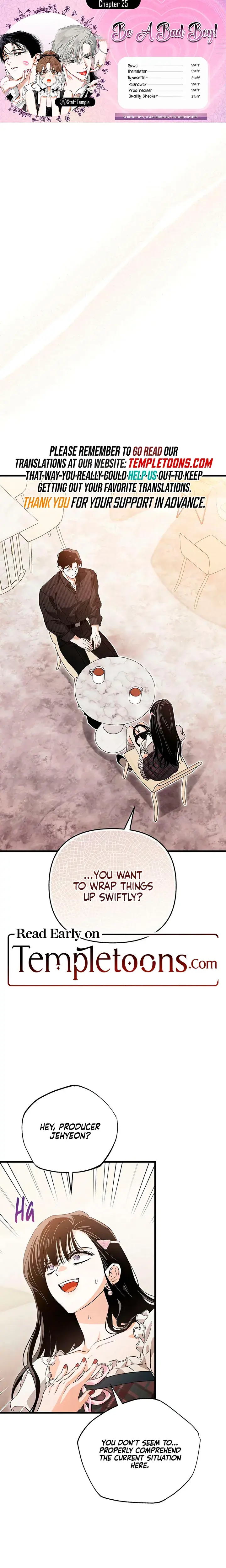 Be A Bad Boy Chapter 25 - Page 1