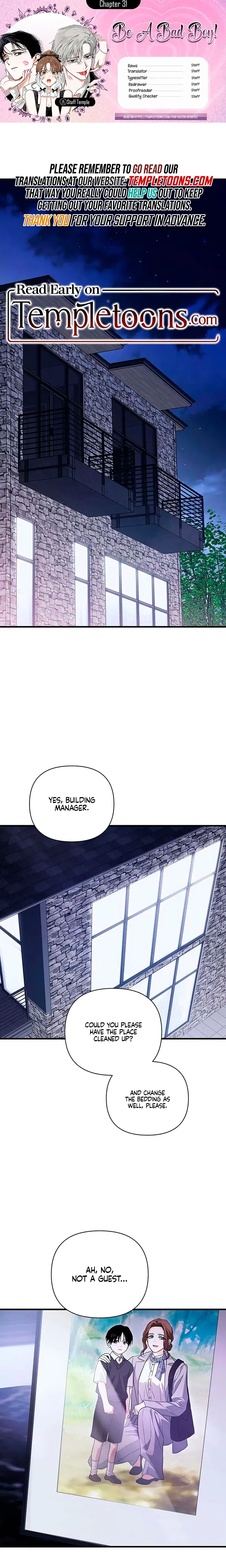 Be A Bad Boy Chapter 31 - Page 1