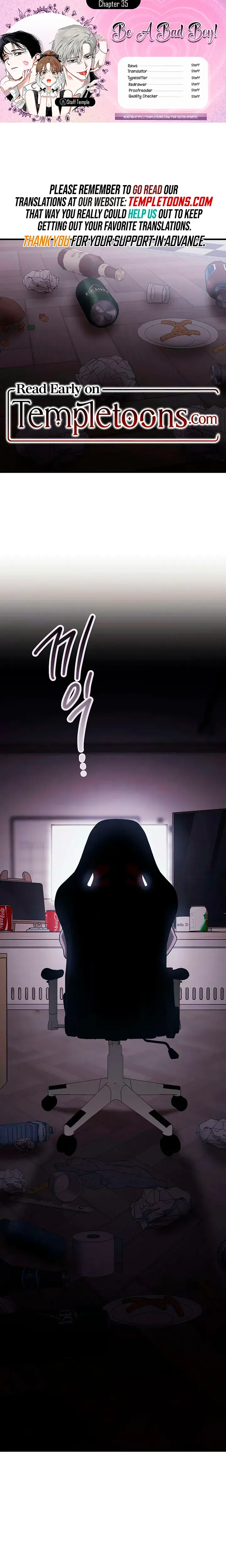 Be A Bad Boy Chapter 35 - Page 1