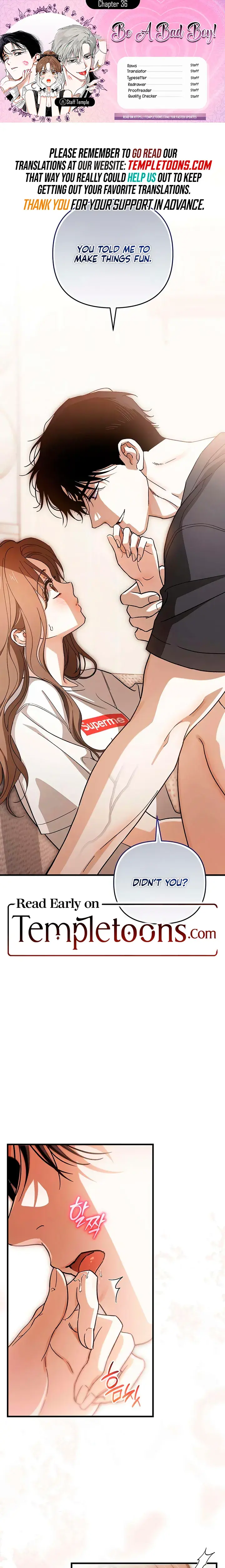 Be A Bad Boy Chapter 36 - Page 1