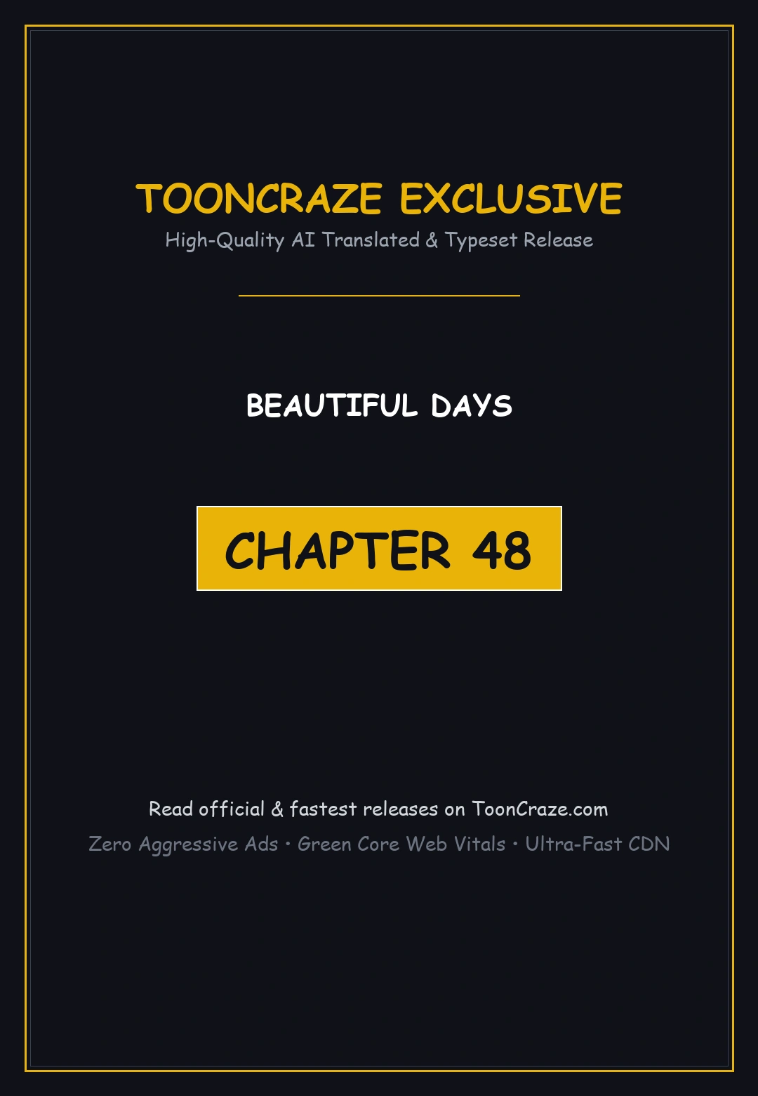 Beautiful Days Chapter 48 - Page 1