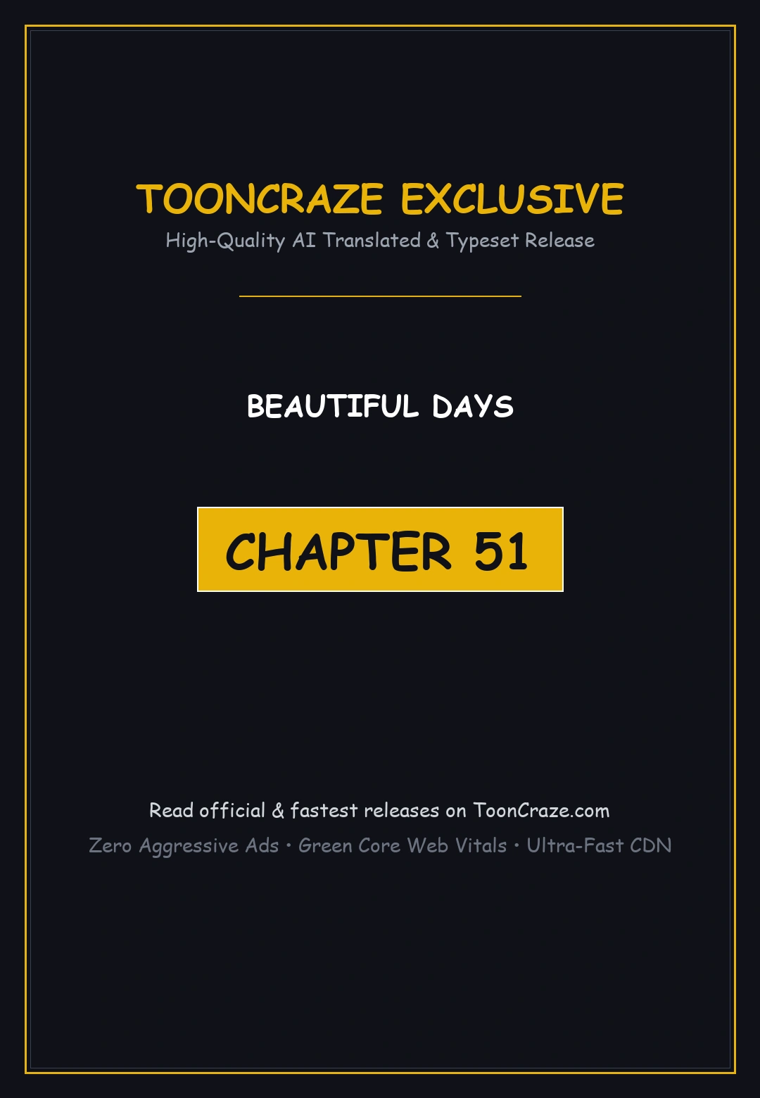 Beautiful Days Chapter 51 - Page 1