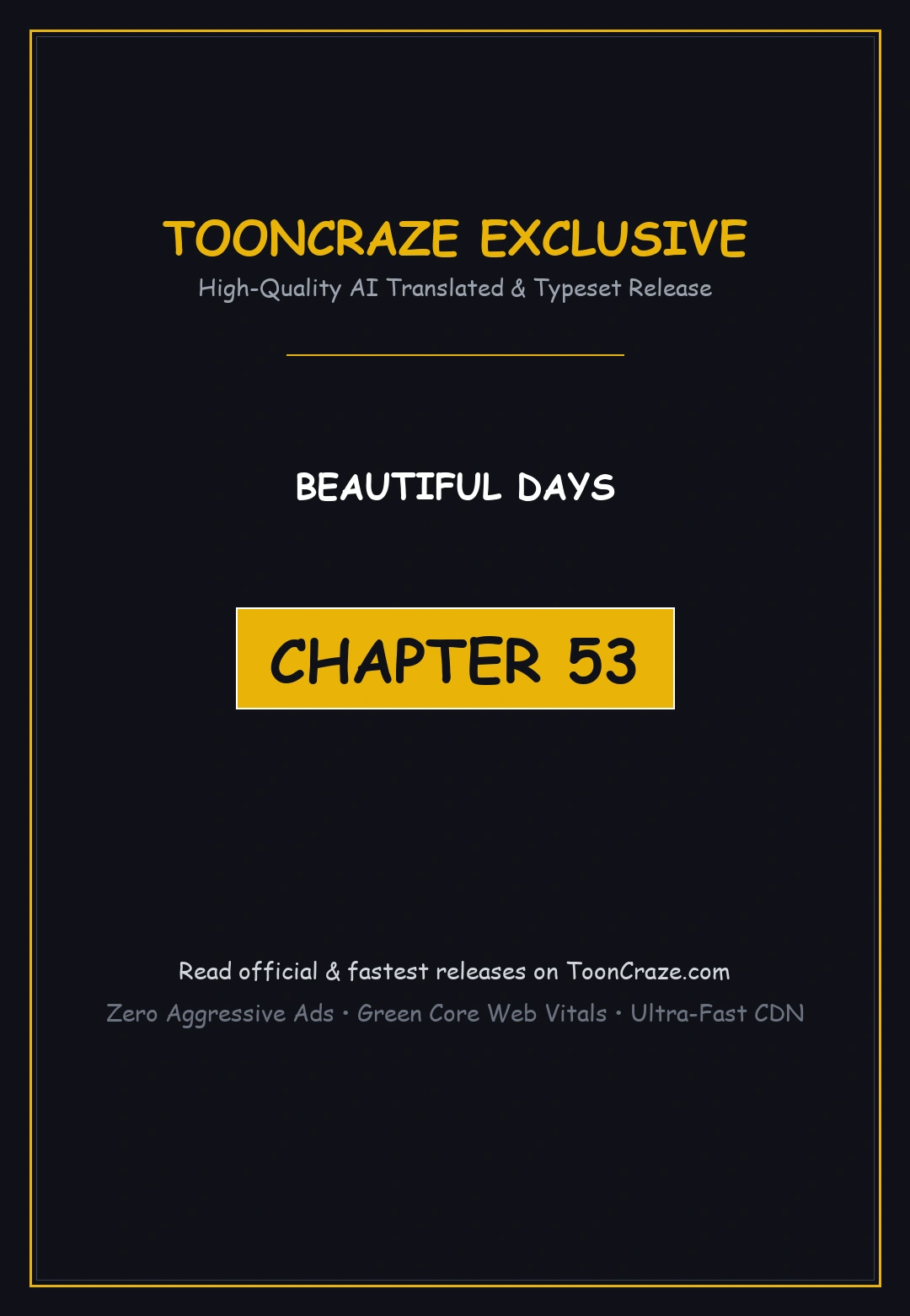 Beautiful Days Chapter 53 - Page 1