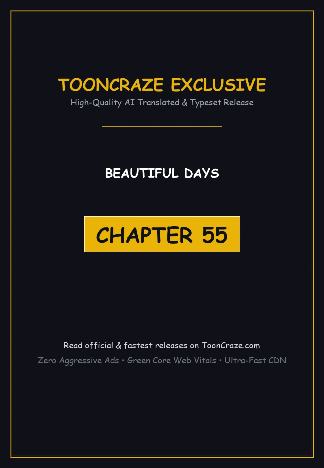 Beautiful Days Chapter 55 - Page 1