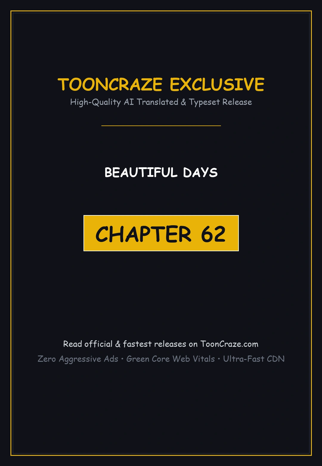 Beautiful Days Chapter 62 - Page 1