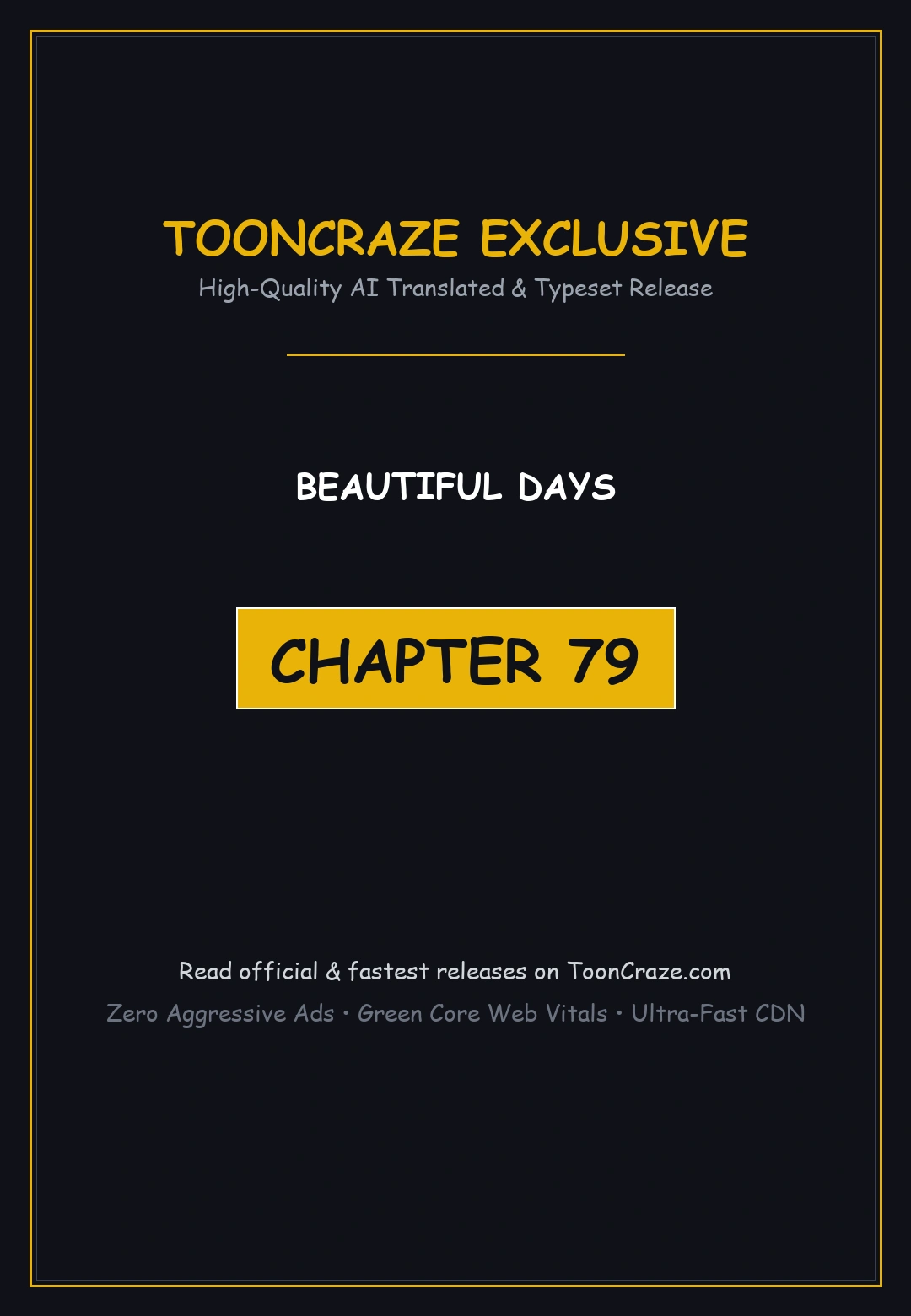 Beautiful Days Chapter 79 - Page 1