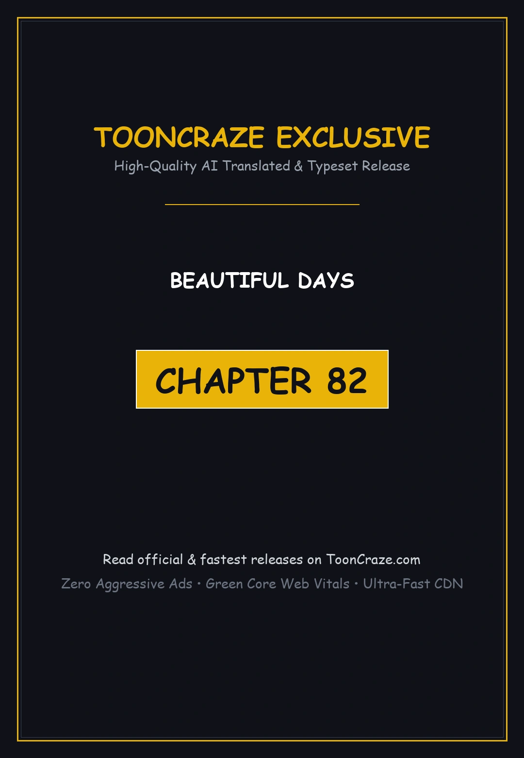 Beautiful Days Chapter 82 - Page 1