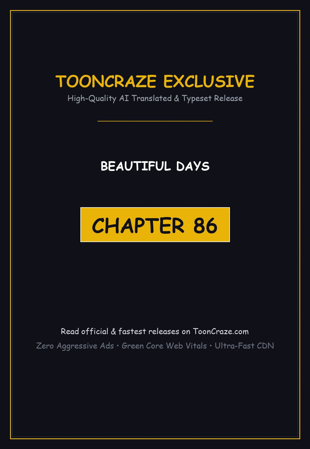 Beautiful Days Chapter 86 - Page 1