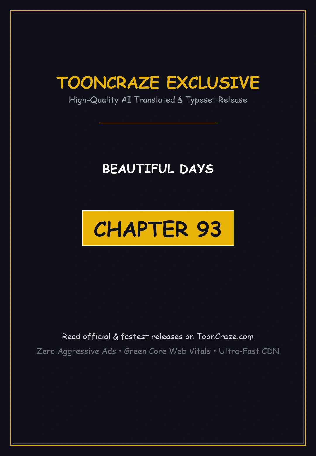 Beautiful Days Chapter 93 - Page 1