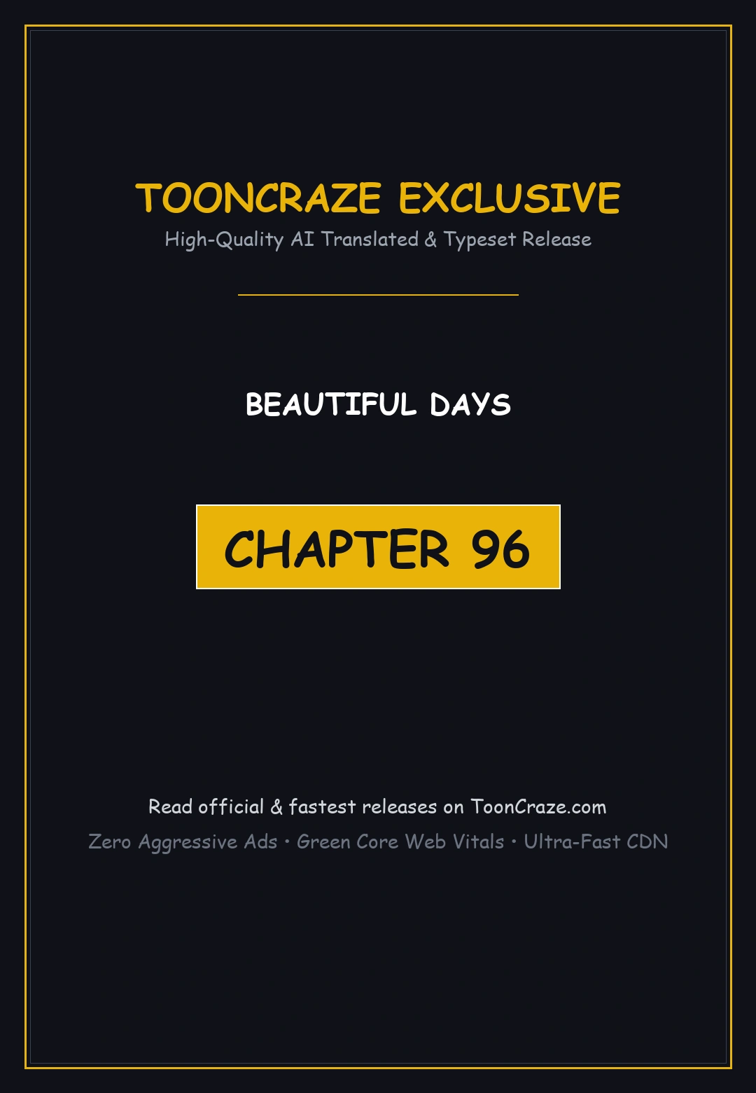 Beautiful Days Chapter 96 - Page 1