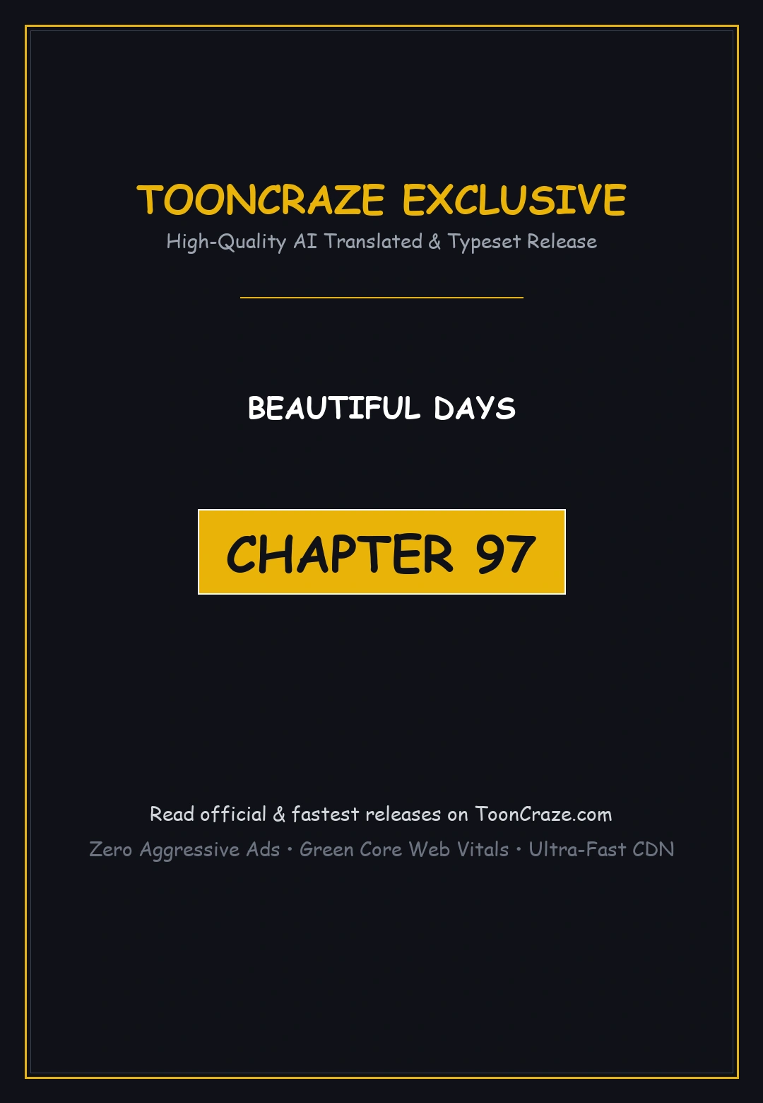 Beautiful Days Chapter 97 - Page 1