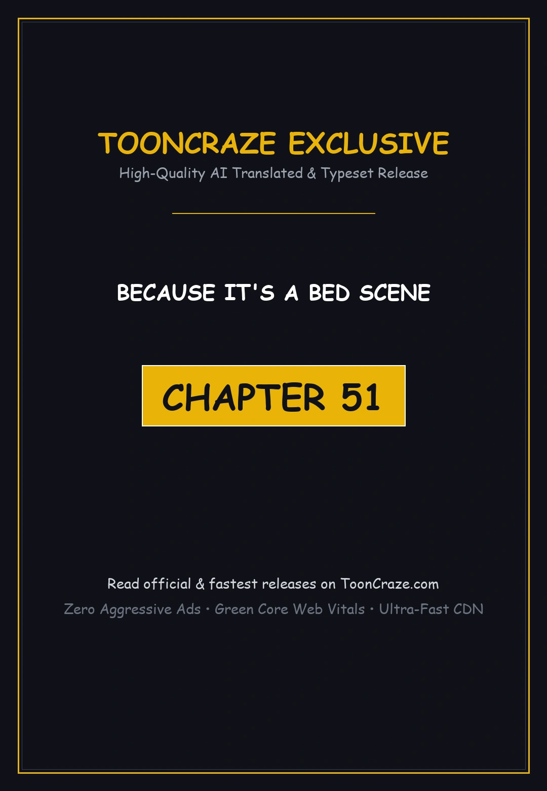 Because Its A Bed Scene Chapter 51 - Page 1