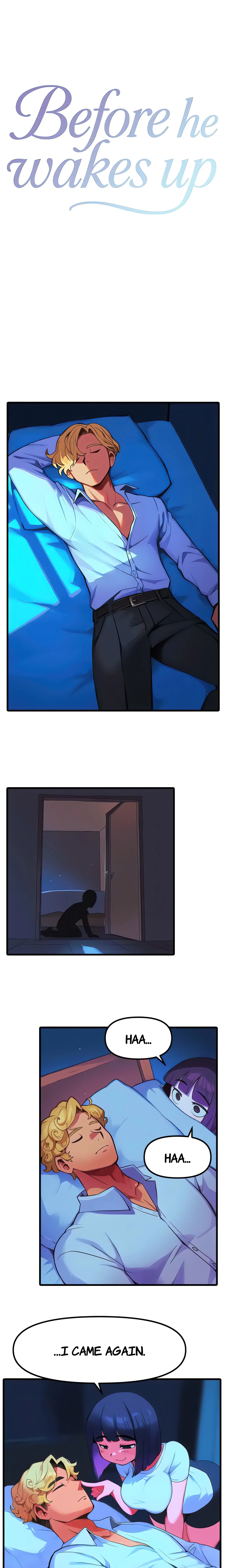 Before He Wakes Up Uncen Chapter 1 - Page 1