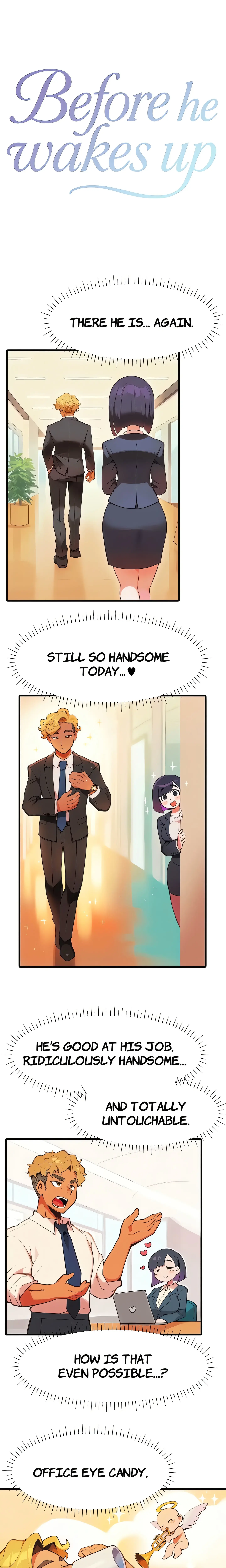 Before He Wakes Up Uncen Chapter 2 - Page 1