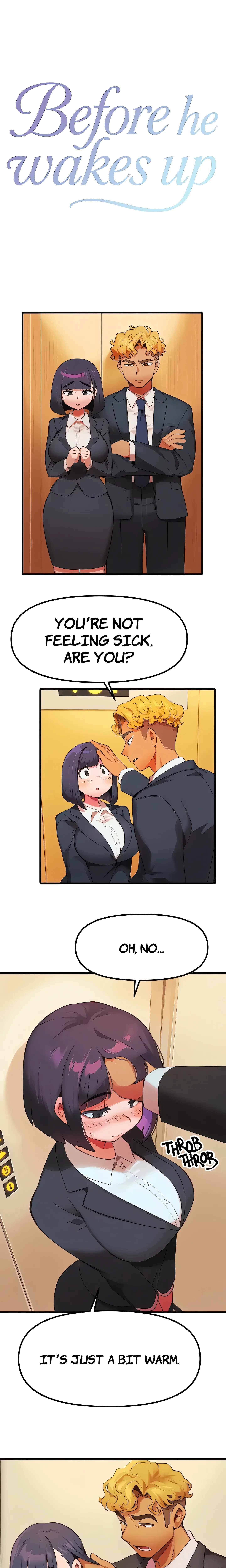 Before He Wakes Up Uncen Chapter 4 - Page 1