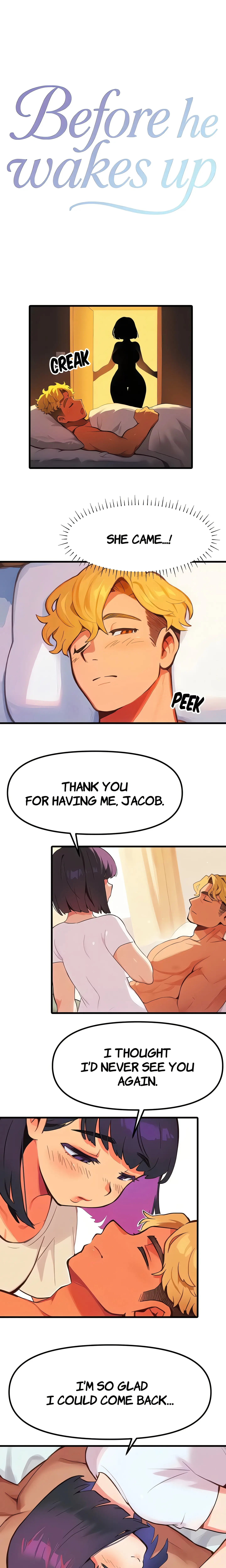 Before He Wakes Up Uncen Chapter 5 - Page 1