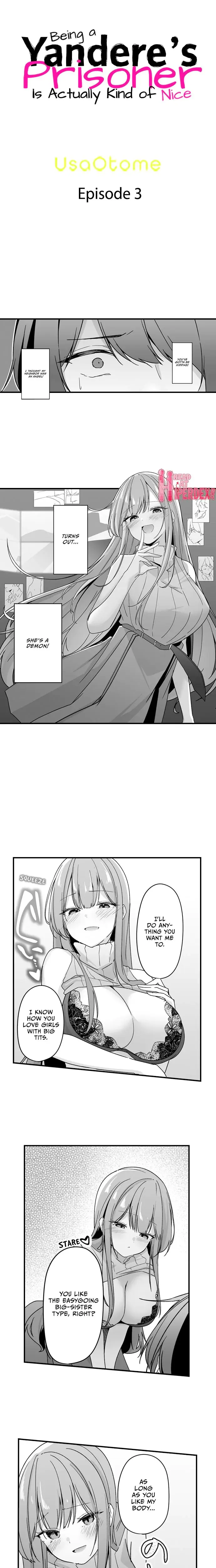 Being A Yanderes Prisoner Is Actually Kind Of Nice Chapter 3 - Page 1