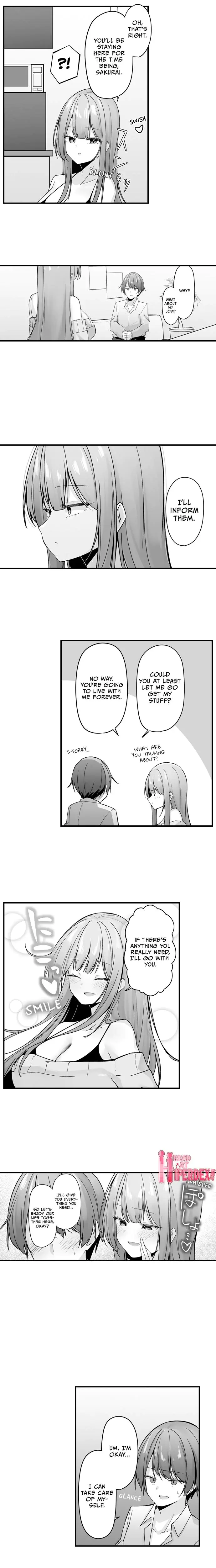 Being A Yanderes Prisoner Is Actually Kind Of Nice Chapter 5 - Page 4