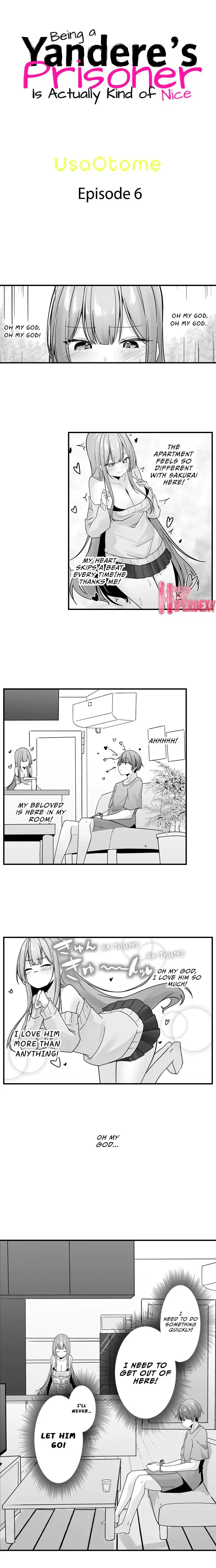 Being A Yanderes Prisoner Is Actually Kind Of Nice Chapter 6 - Page 1