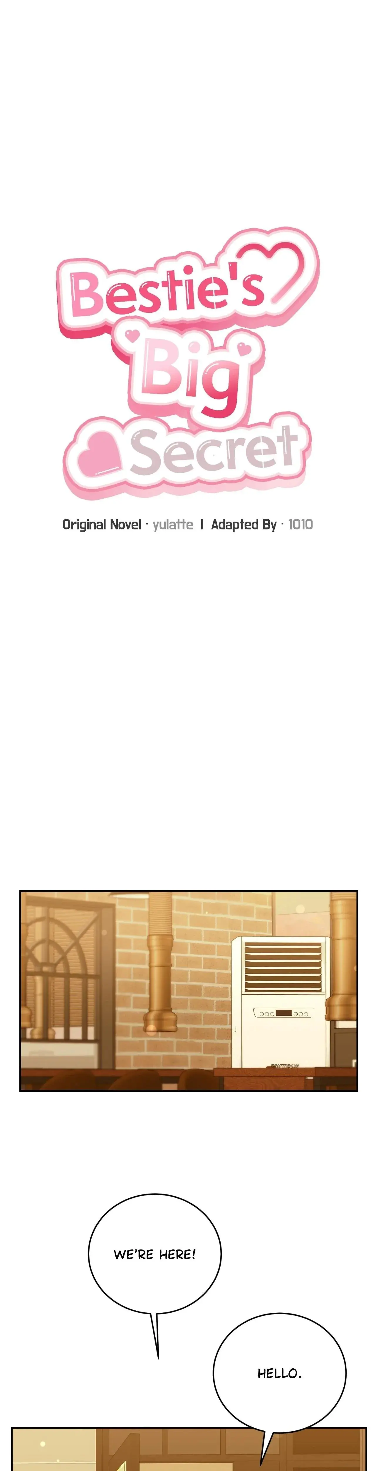 Besties Big Secret Chapter 20 - Page 1
