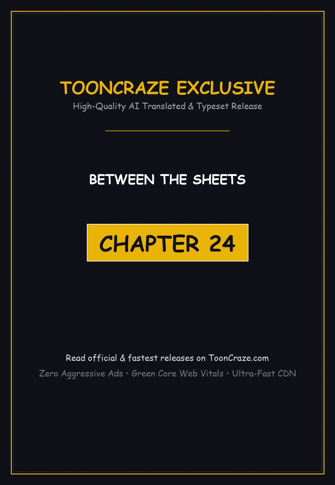 Between The Sheets Chapter 24 - Page 1