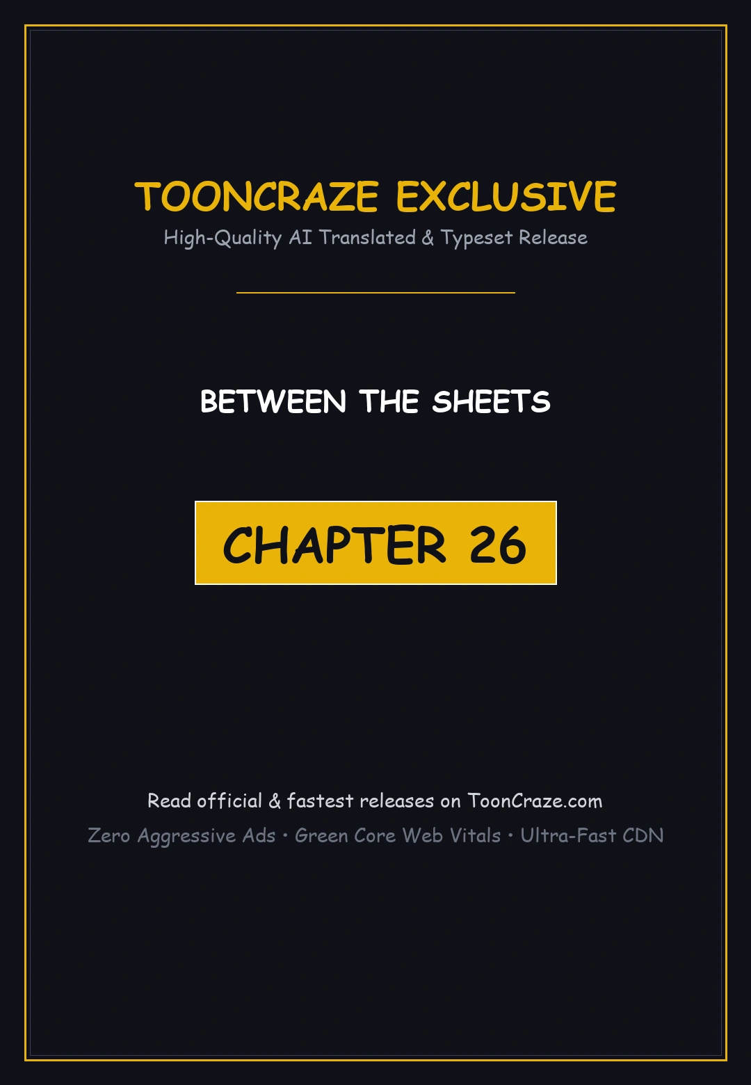 Between The Sheets Chapter 26 - Page 1