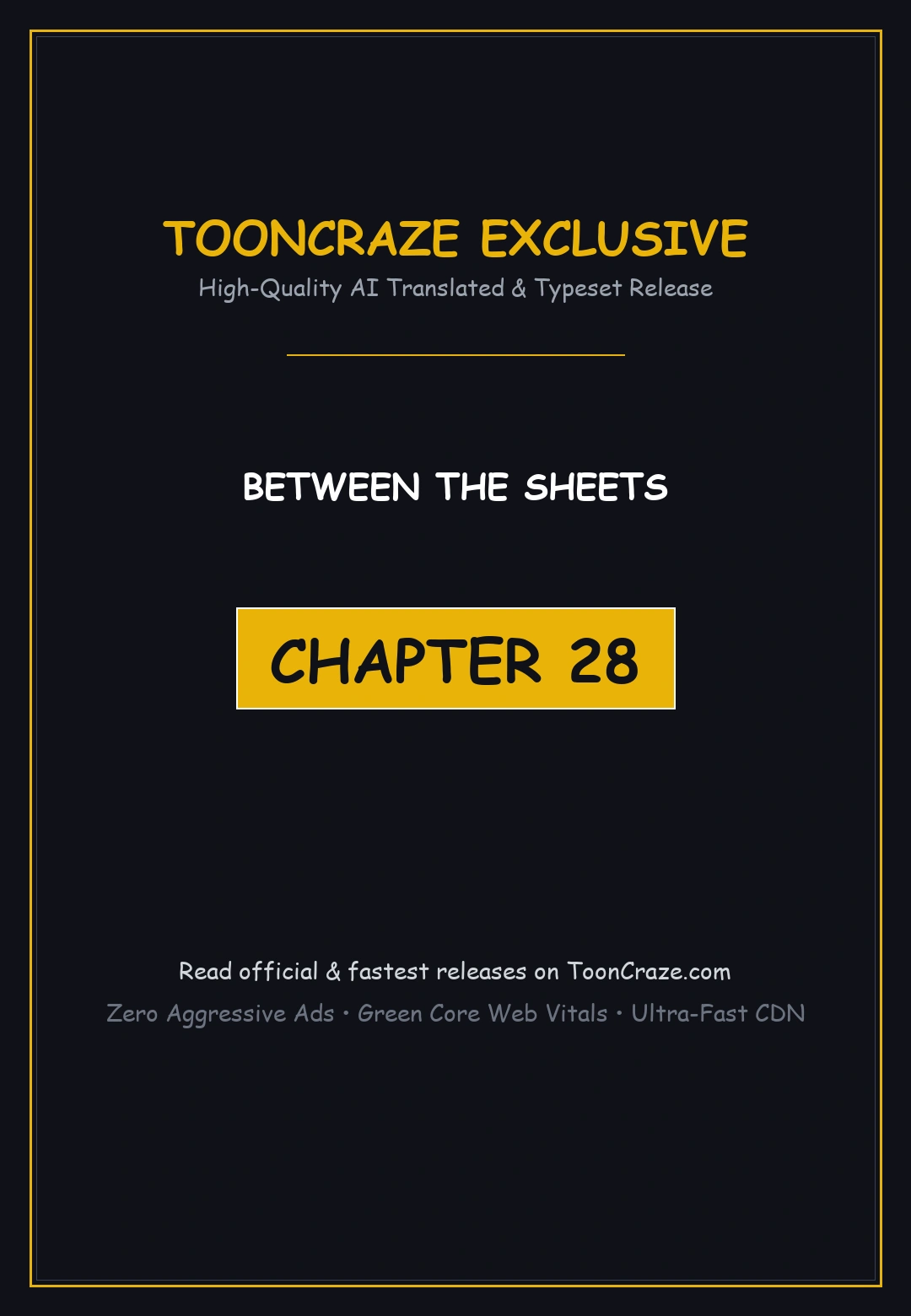 Between The Sheets Chapter 28 - Page 1