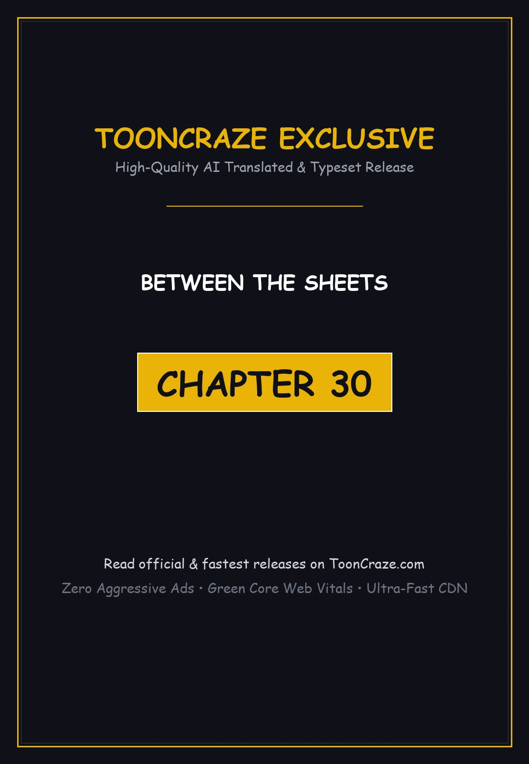 Between The Sheets Chapter 30 - Page 1