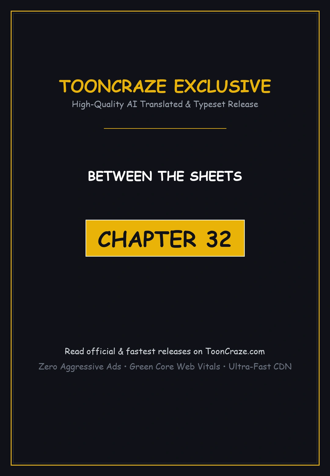 Between The Sheets Chapter 32 - Page 1