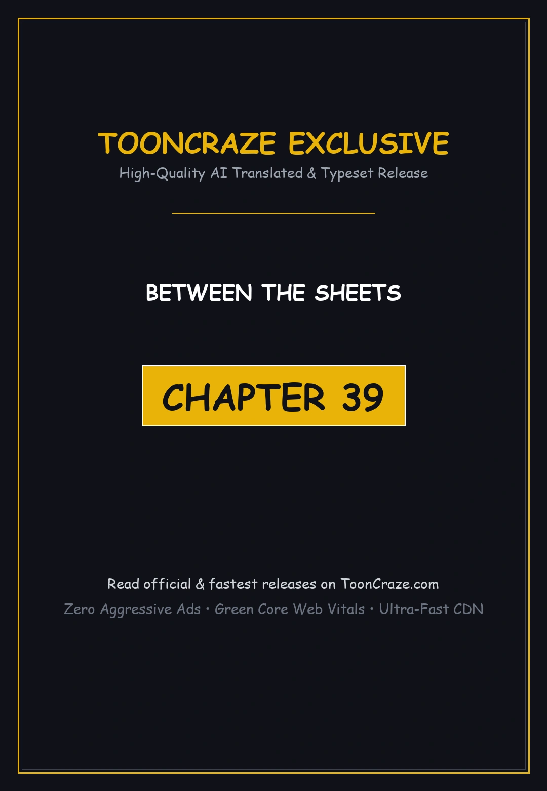Between The Sheets Chapter 39 - Page 1