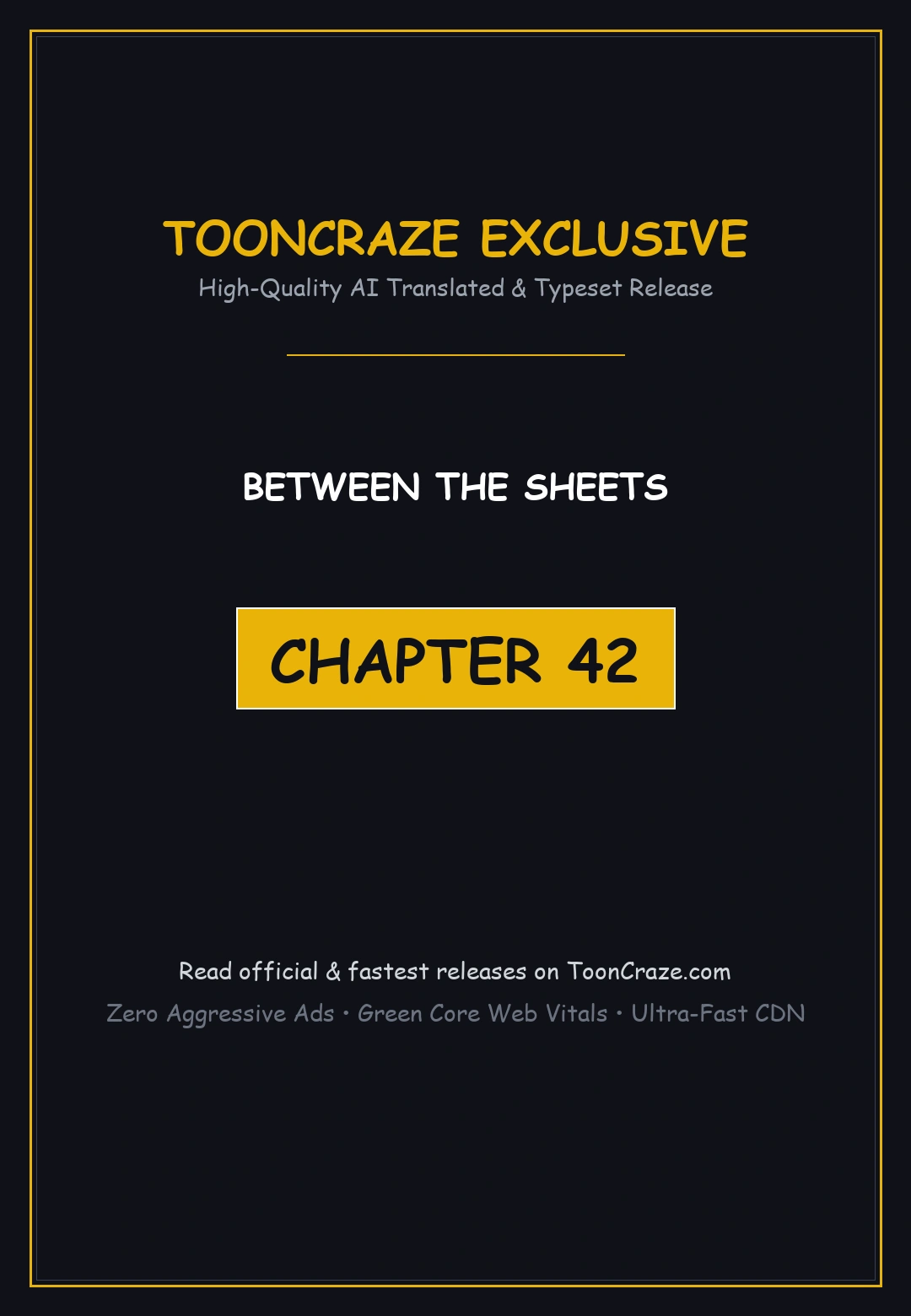 Between The Sheets Chapter 42 - Page 1