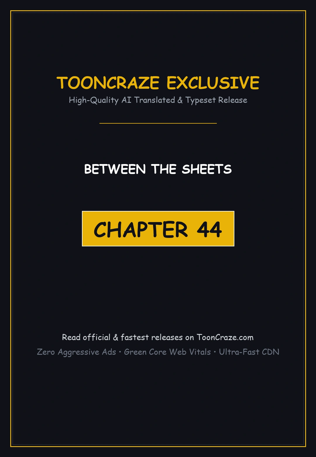 Between The Sheets Chapter 44 - Page 1