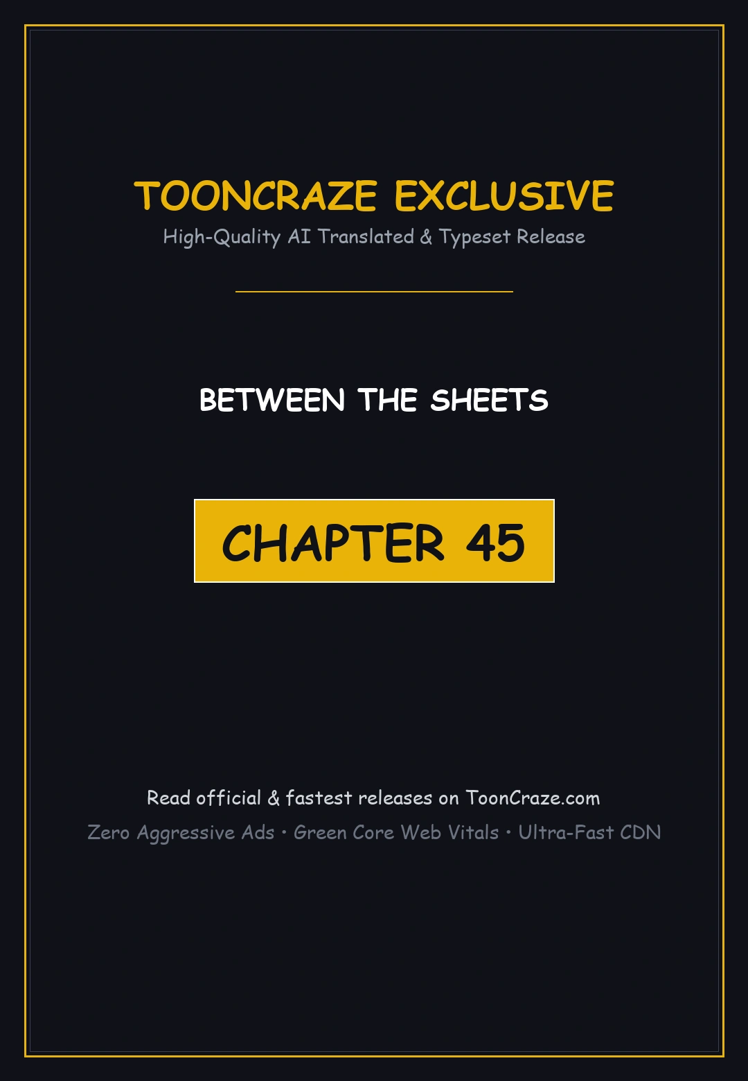 Between The Sheets Chapter 45 - Page 1