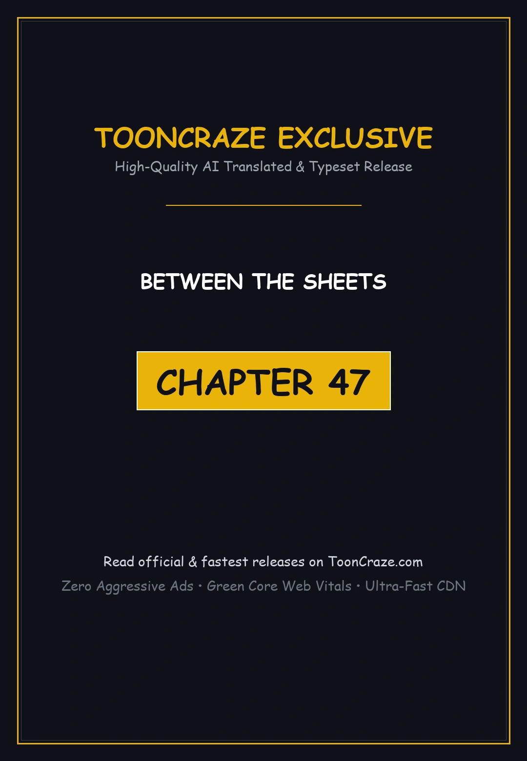 Between The Sheets Chapter 47 - Page 1