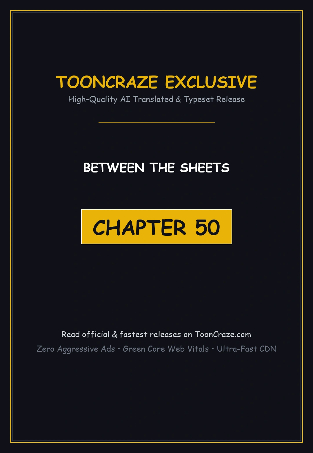 Between The Sheets Chapter 50 - Page 1