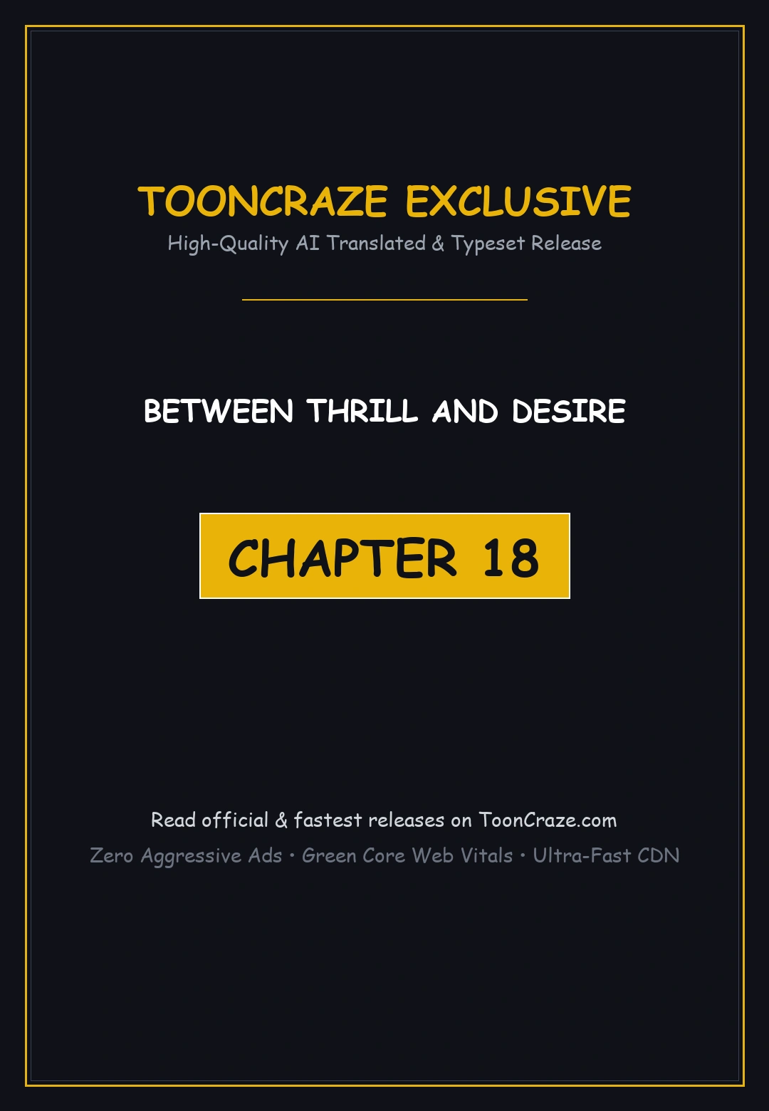 Between Thrill And Desire Chapter 18 - Page 1