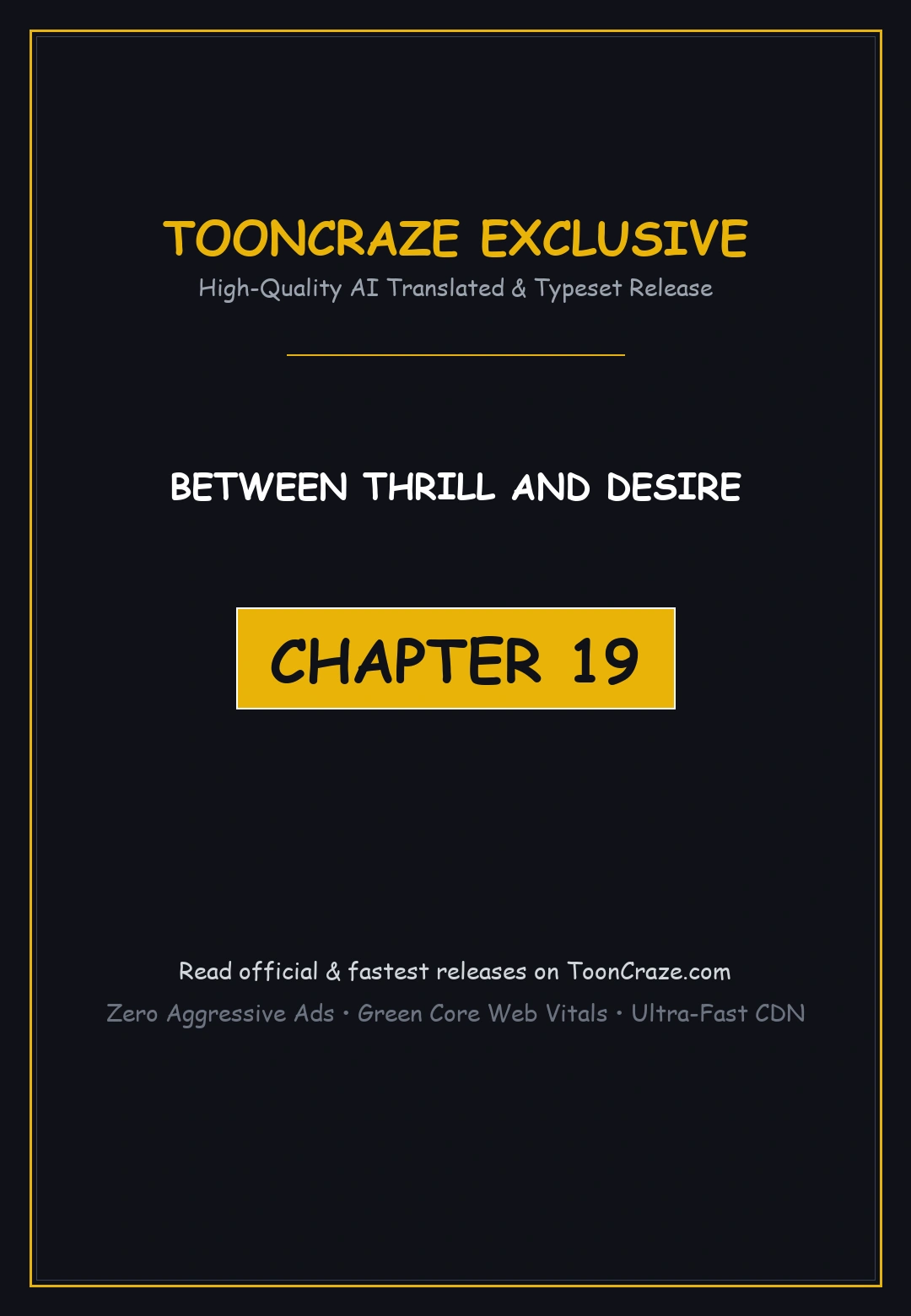 Between Thrill And Desire Chapter 19 - Page 1