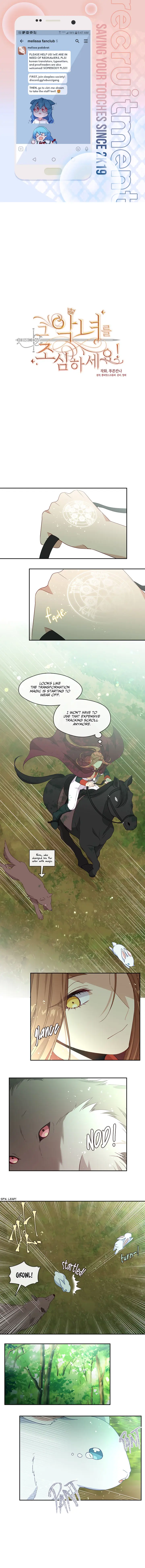 Beware Of The Villainess Manhwa Chapter 45 - Page 1