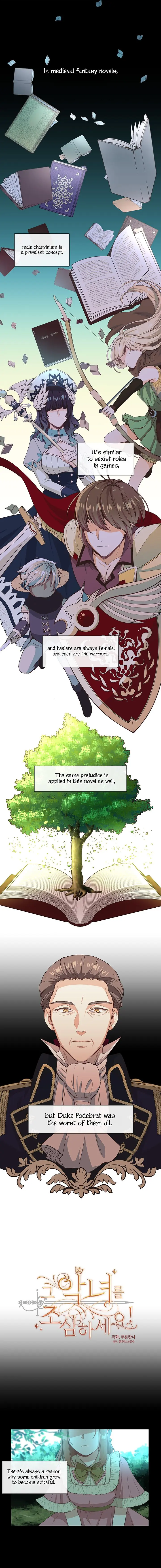 Beware Of The Villainess Manhwa Chapter 7 - Page 1