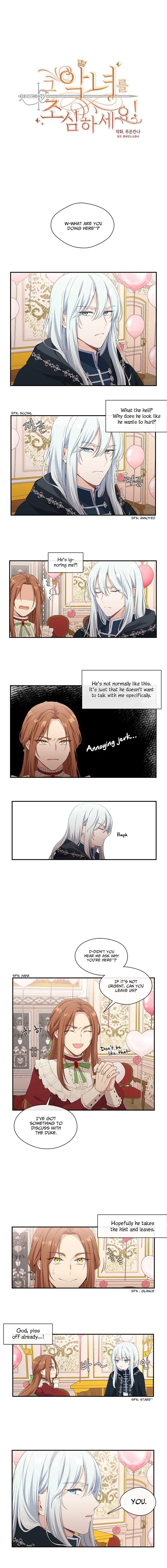 Beware Of The Villainess Manhwa Chapter 9 - Page 1