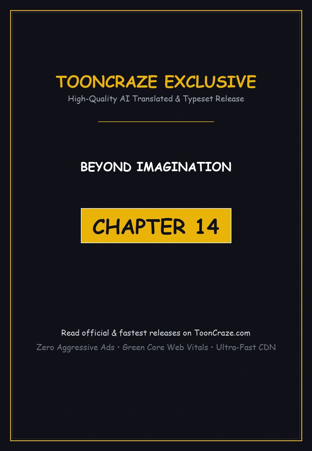 Beyond Imagination Chapter 14 - Page 1
