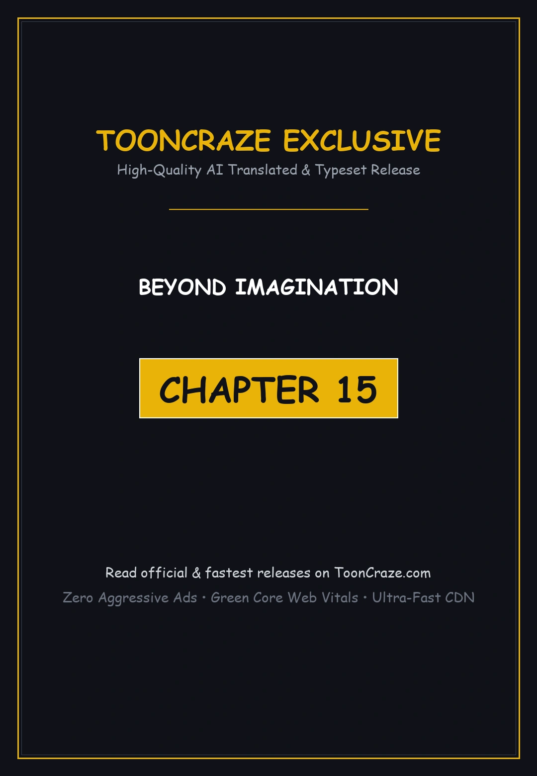 Beyond Imagination Chapter 15 - Page 1