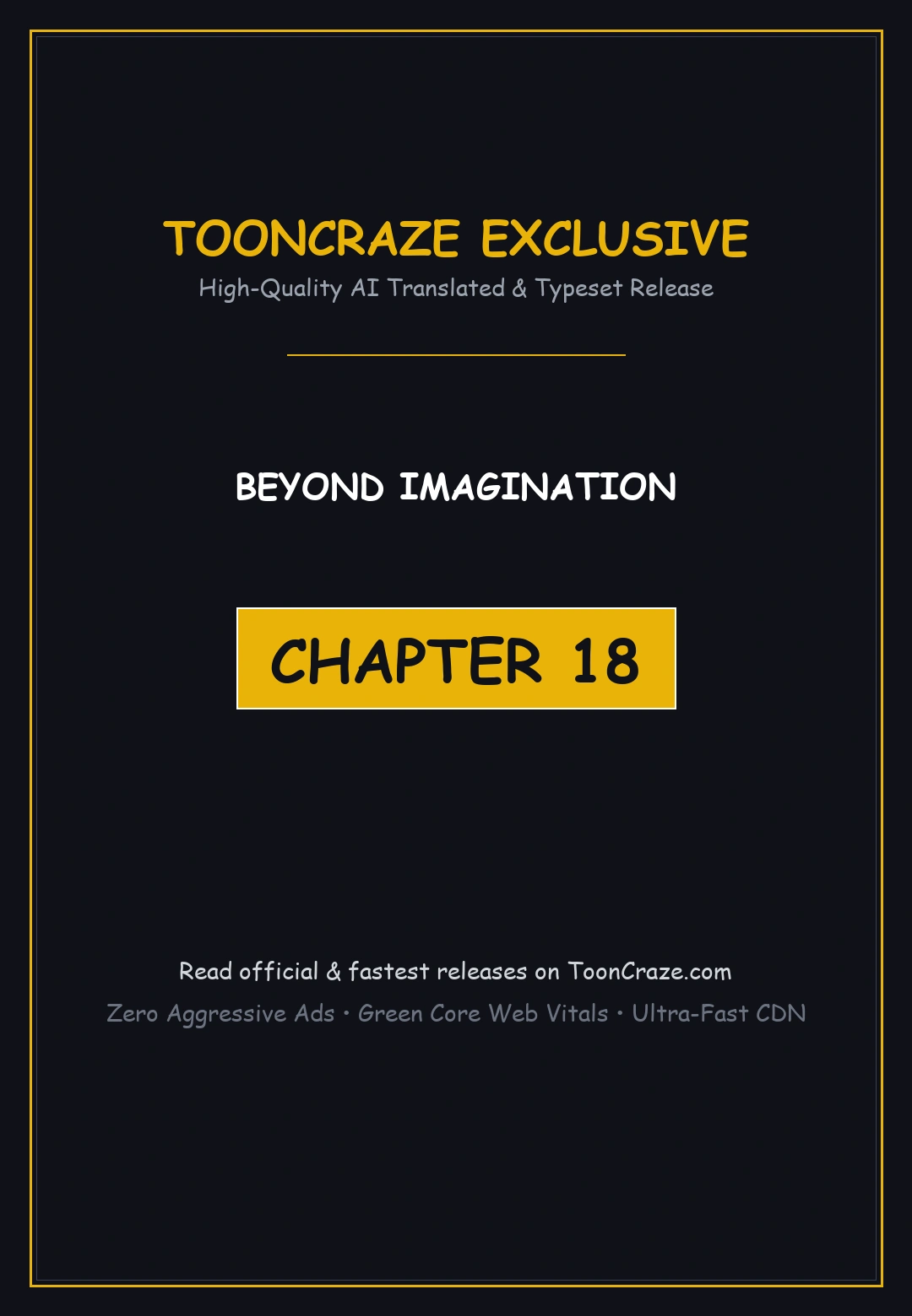 Beyond Imagination Chapter 18 - Page 1