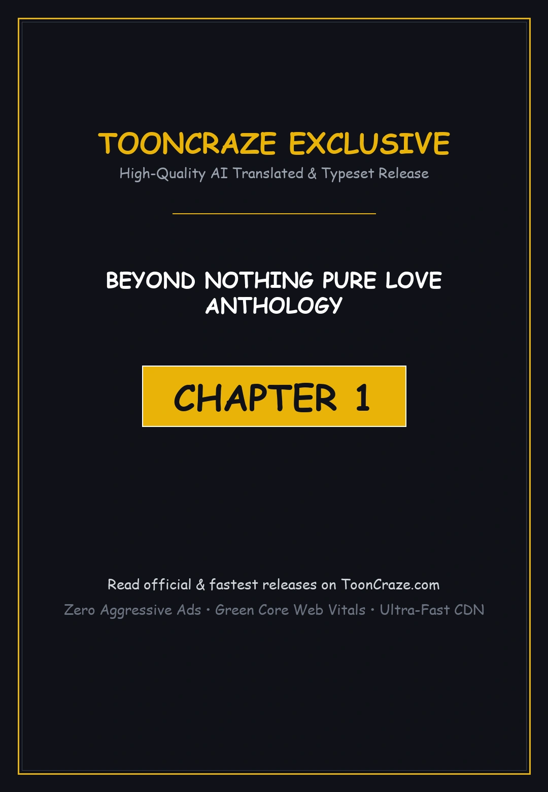 Beyond Nothing Pure Love Anthology Chapter 1 - Page 1