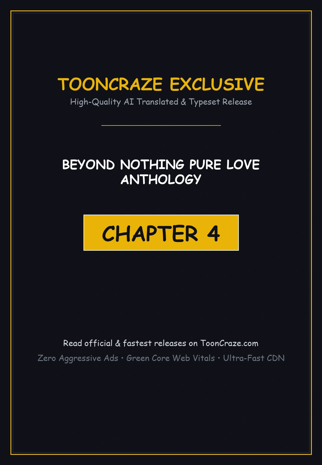 Beyond Nothing Pure Love Anthology Chapter 4 - Page 1