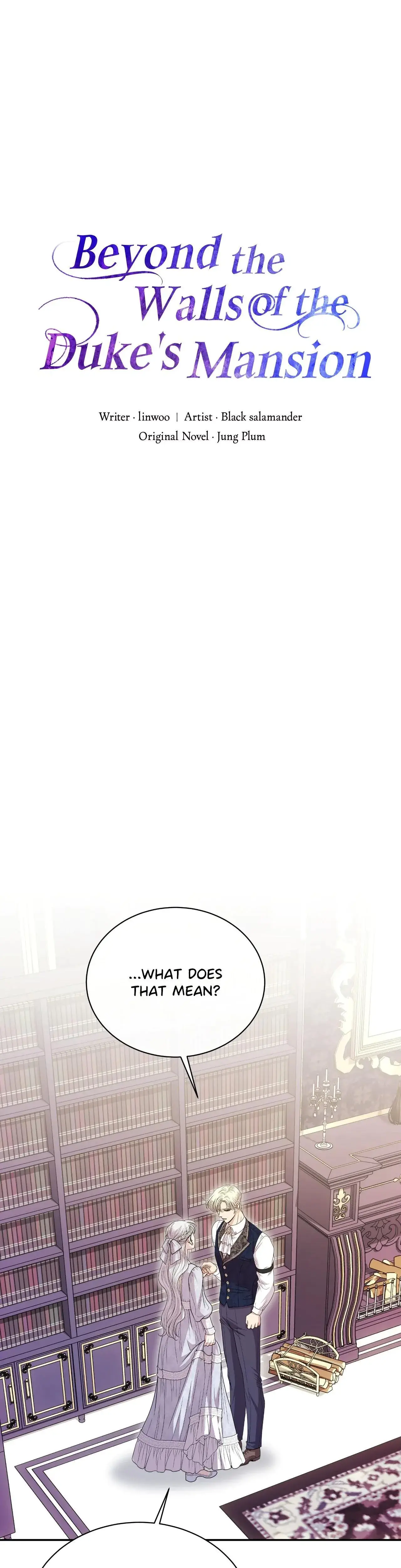 Beyond The Walls Of The Dukes Mansion Chapter 17 - Page 8