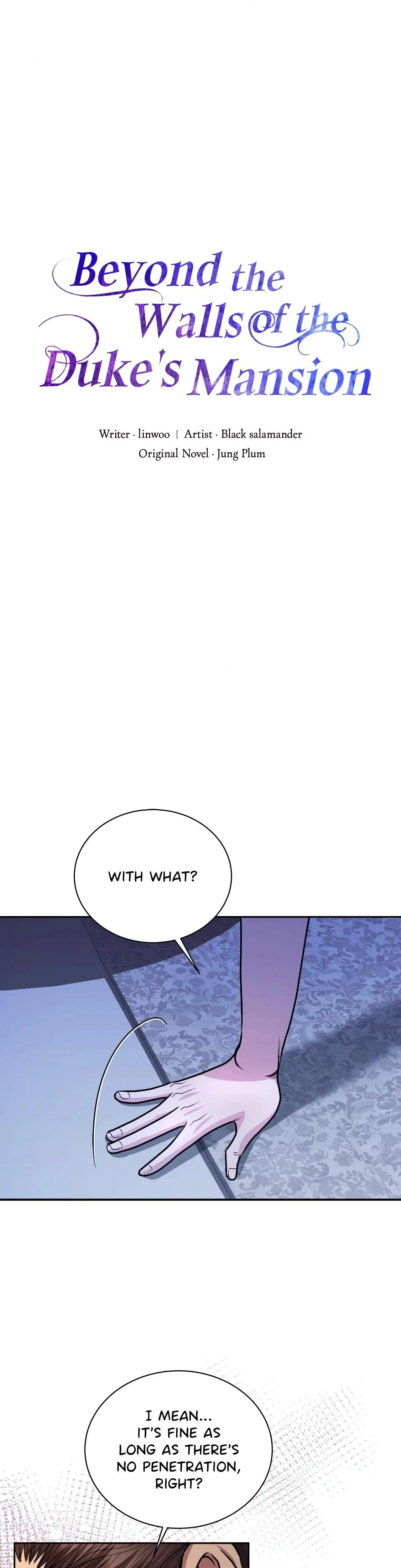 Beyond The Walls Of The Dukes Mansion Chapter 7 - Page 9