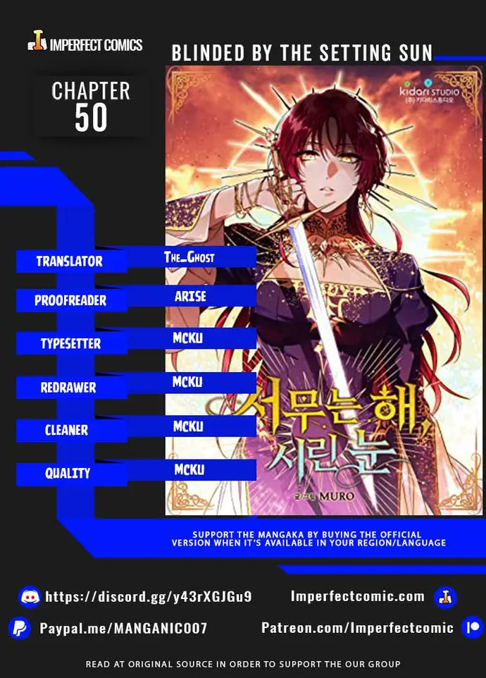 Blinded By The Setting Sun Chapter 50 - Page 1